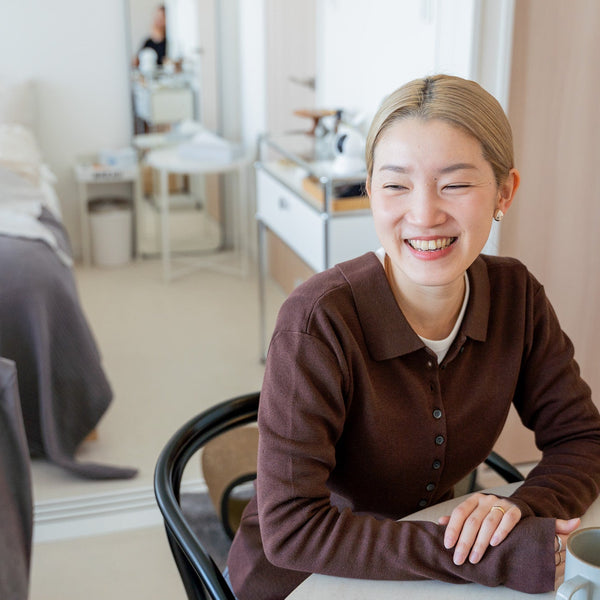 【お客さまインタビュー】一本脚のテーブルが生む家族とのやさしい時間