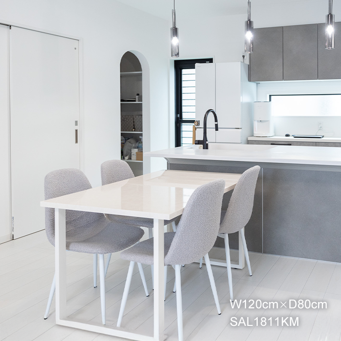 ダイニングテーブル cento スクエア脚｜メラミン天板のセミオーダー